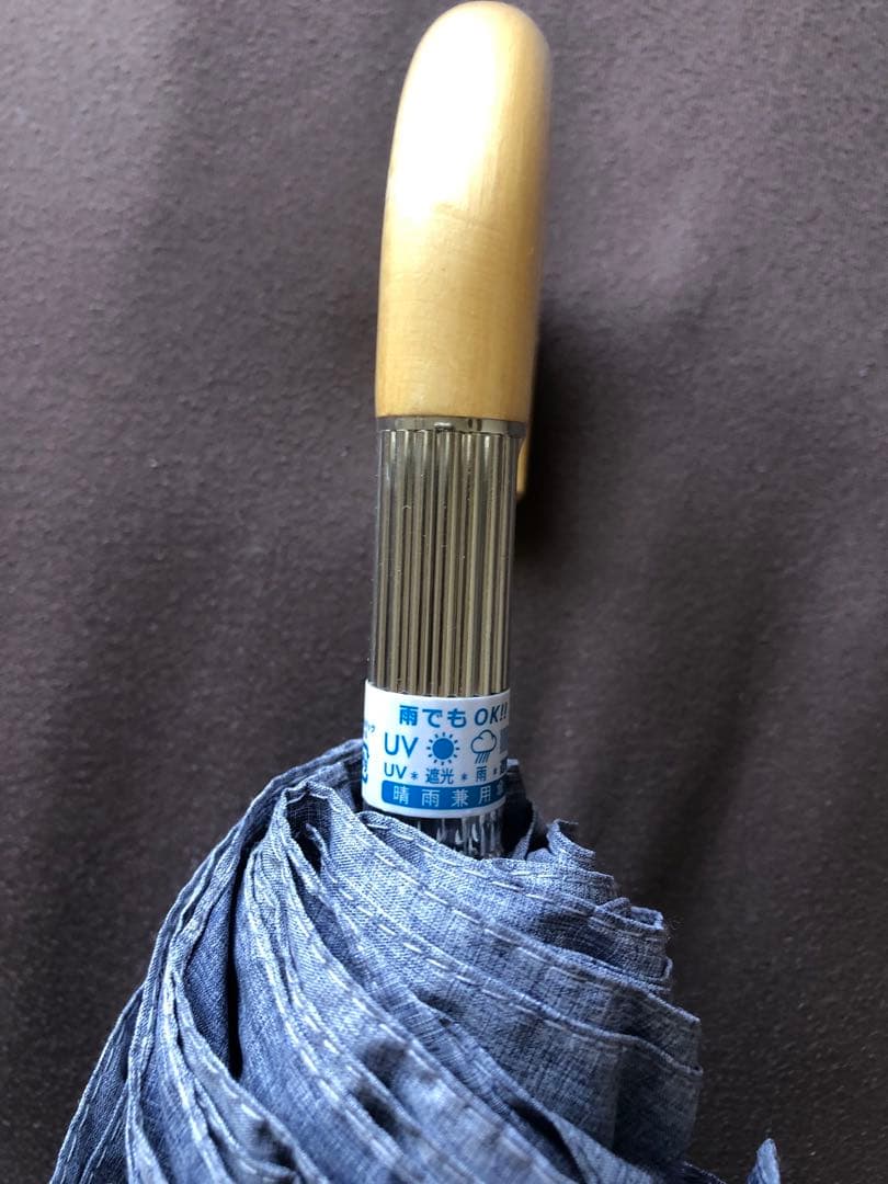 新品　ジルスチュアート　晴雨兼用傘　日傘　折りたたみ　フリル　グレー