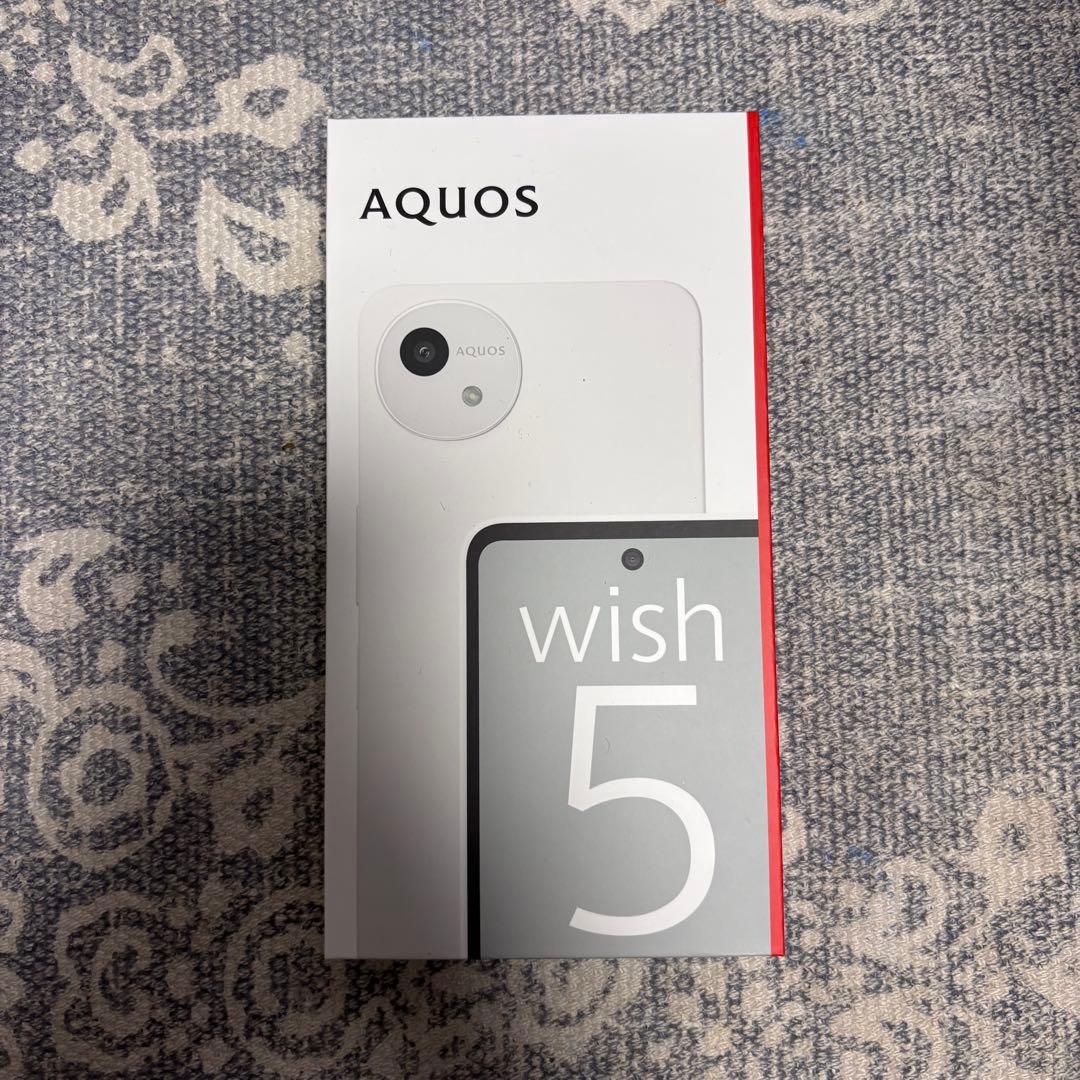 AQUOS wish5 SH-52F ユキ 新品未使用