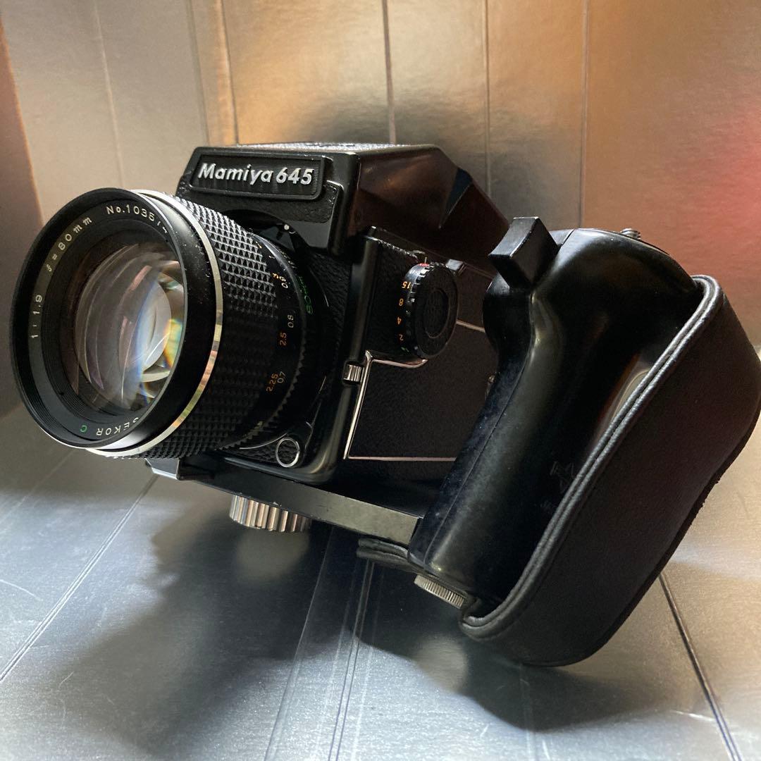 Mamiya 645 1000S フィルムカメラ Sekor 80mm