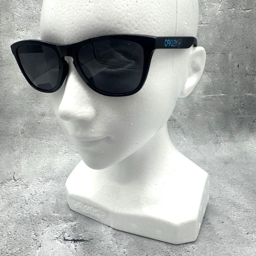 美品Oakley Fragment Design Frogskins青2023年