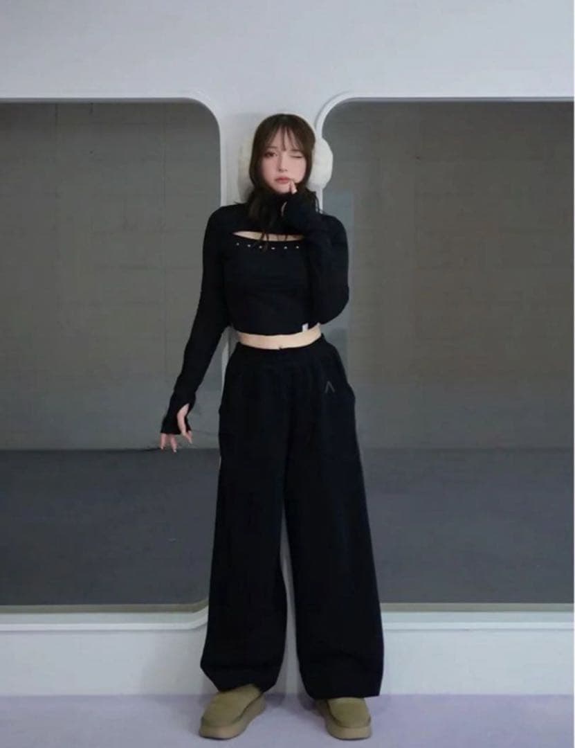 ANDMARY アンドマリー Luna logo tops 新品