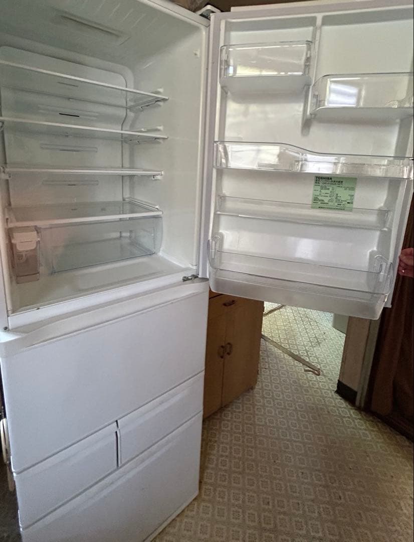 送料込み取説付東芝ノンフロン冷蔵庫2020年製♡ GR - 410GS （WT）