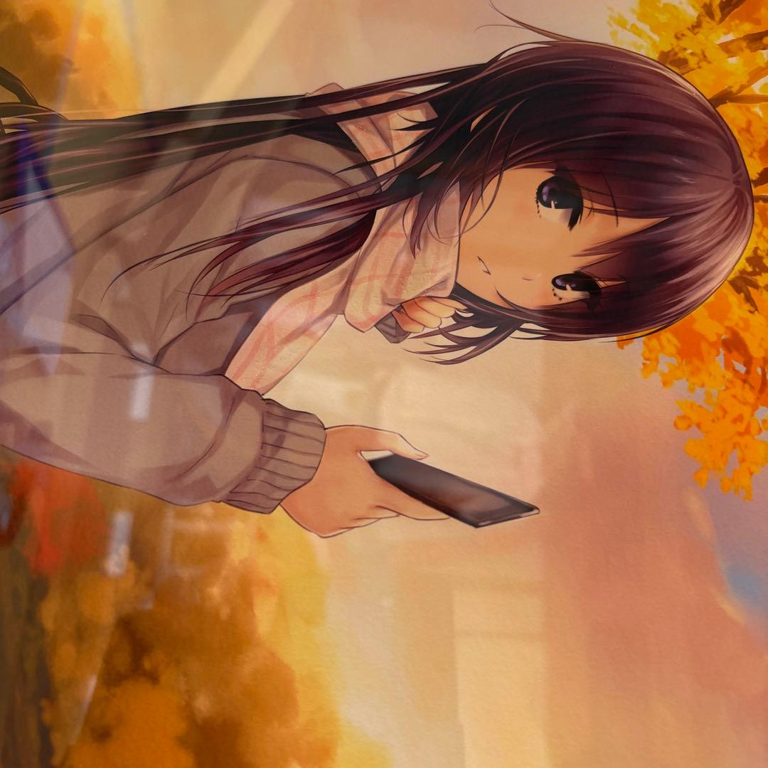 珈琲貴族　秋想い　アールビバン　版画　限定生産　サイン