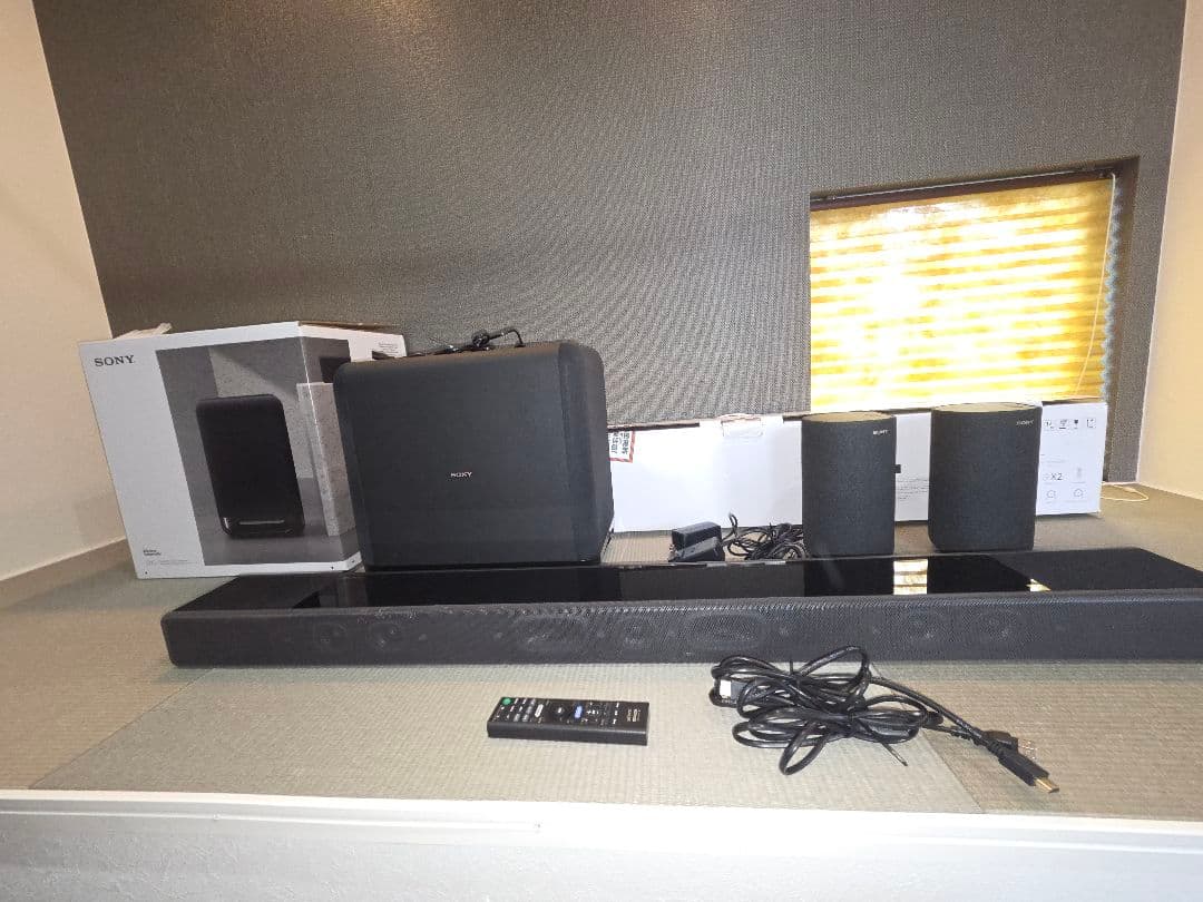 Sony サウンドバー リアスピーカー サブウーファーセット