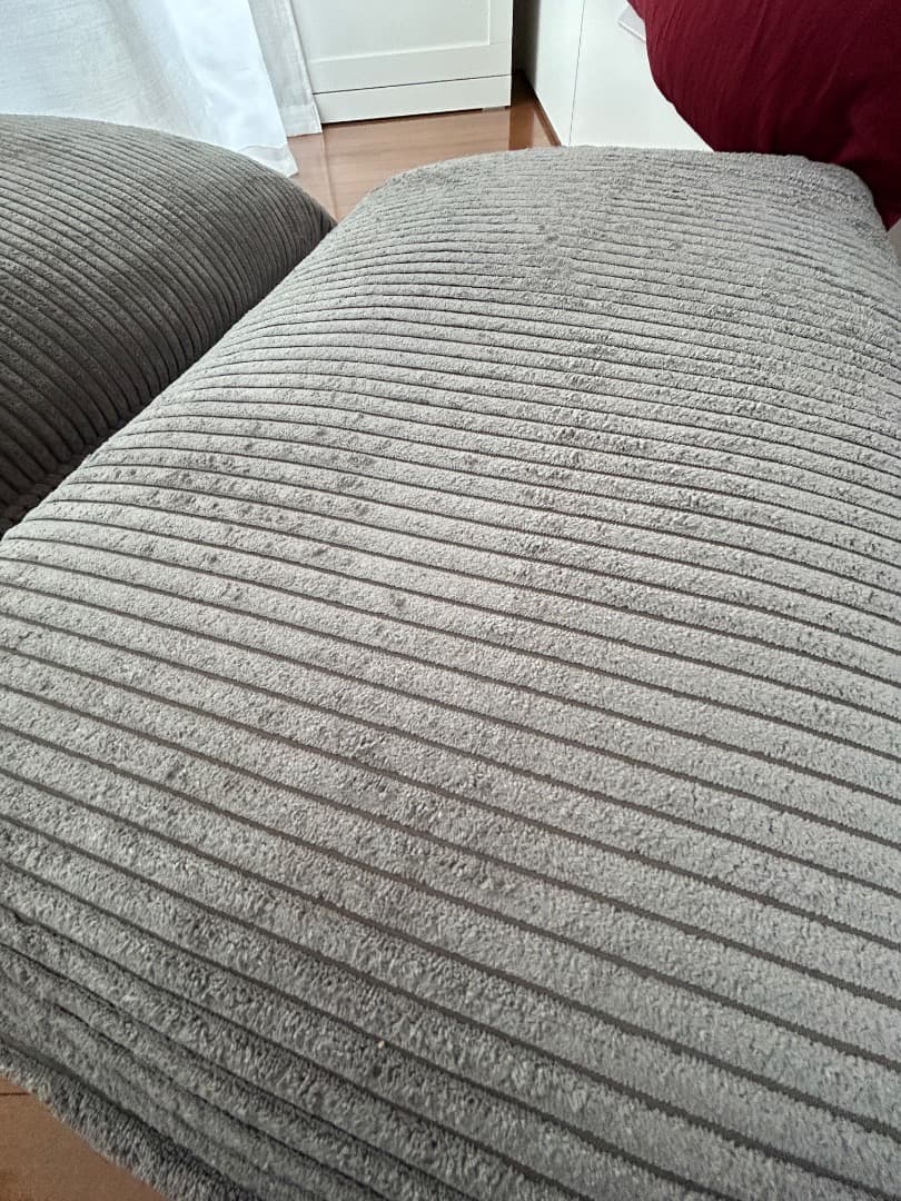 リクライニングソファ/フロアソファ(オットマン付き)