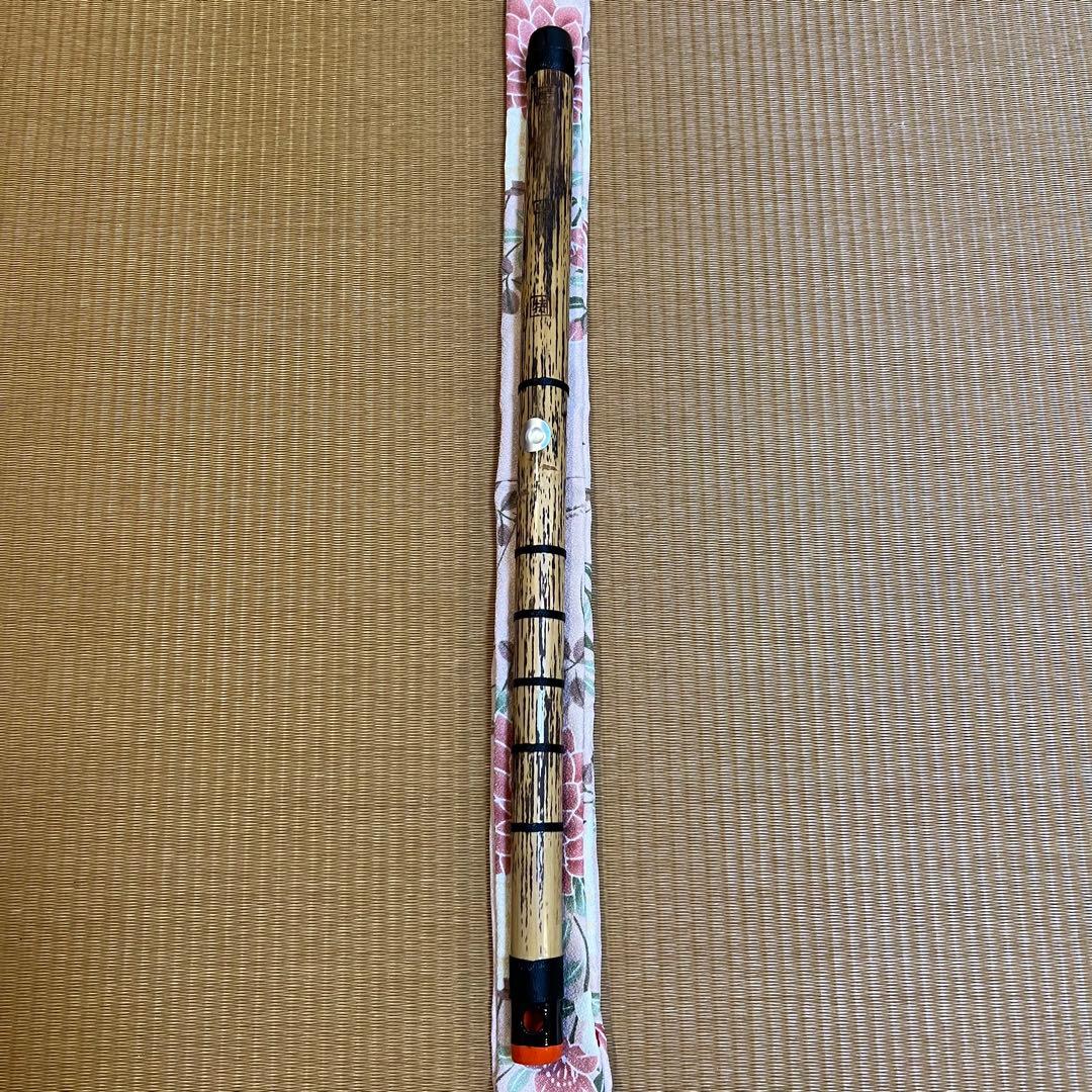 ※お盆SALE価格　天雅笛（特製）2尺５寸管（武田天雅作）横笛 拭き漆塗