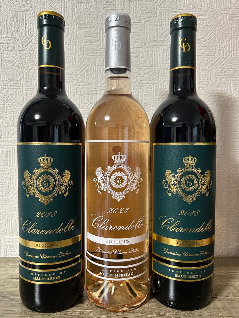 クラレンドルClarenelle 赤ワイン・ロゼワイン セット 750ml