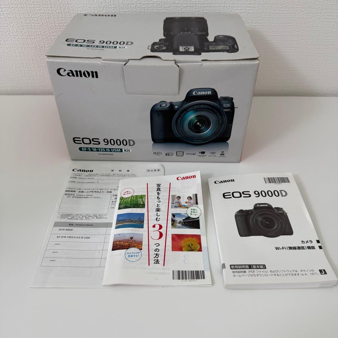 Canon EOS9000D EF-S18-135 IS USM キット
