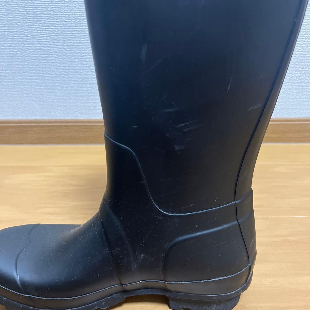 HUNTER メンズ　オリジナル　トールレインブーツ　ブラック