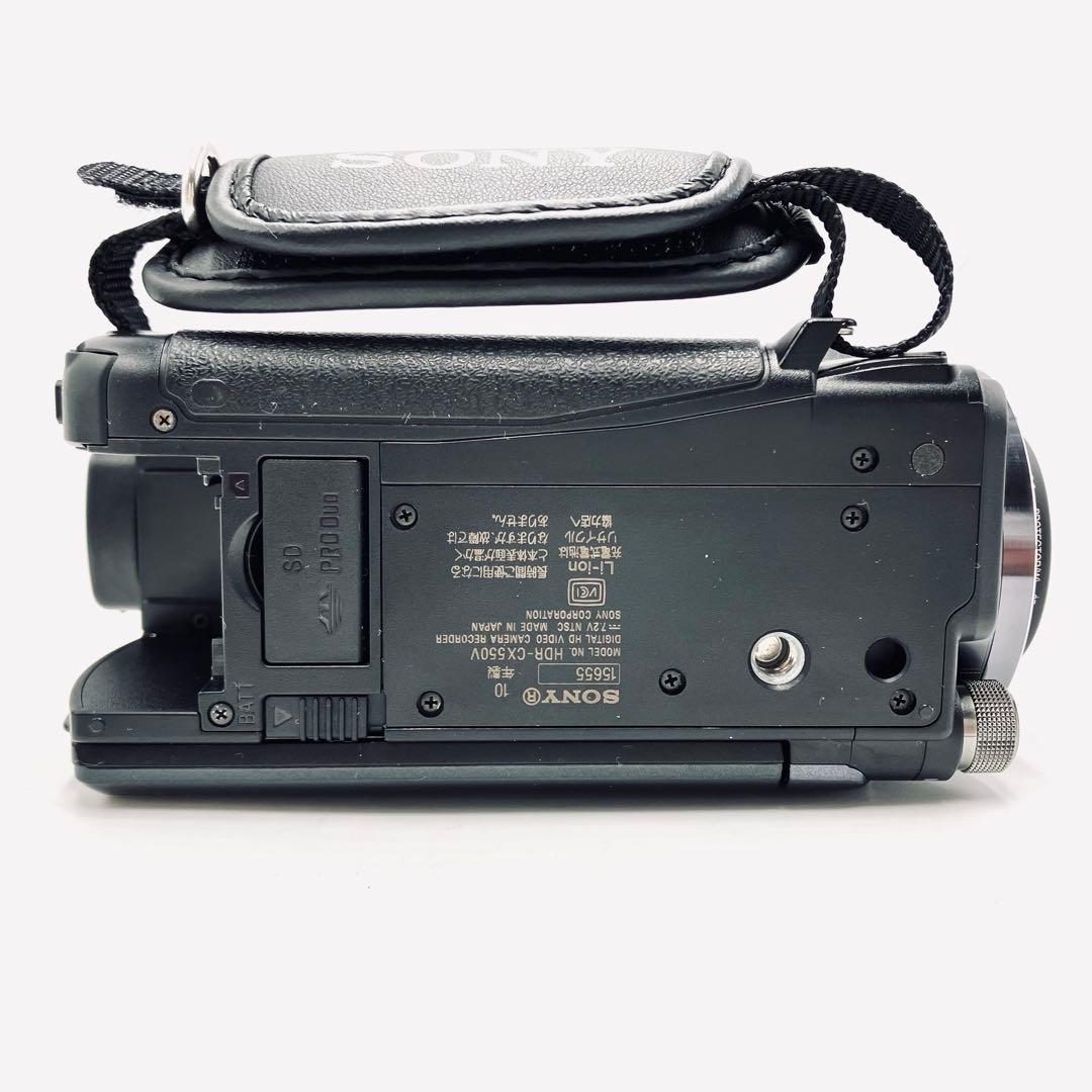 SONY HDR-CX550V ボルドー