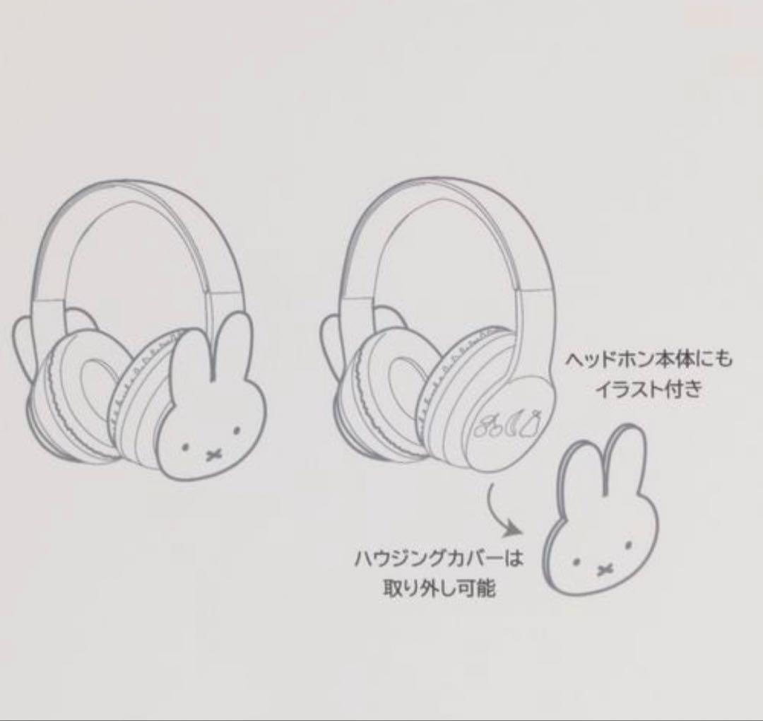 miffy 70th anniversary ワイアレス ヘッドホーン