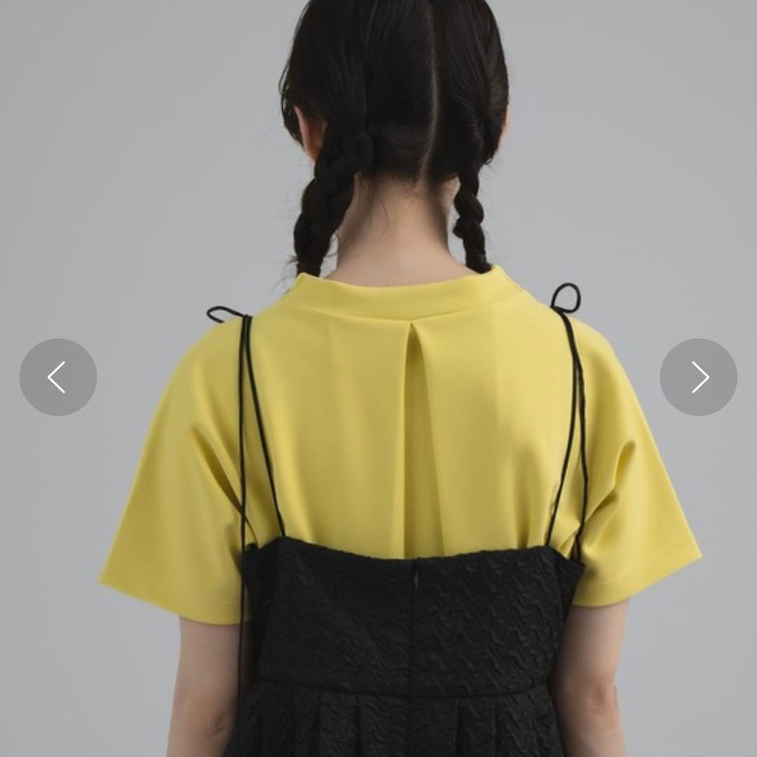 perna マトラッセキャミワンピース ブラック