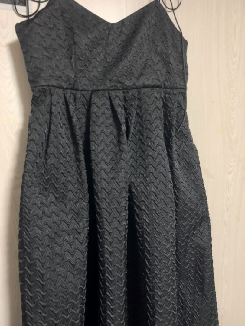 perna マトラッセキャミワンピース ブラック