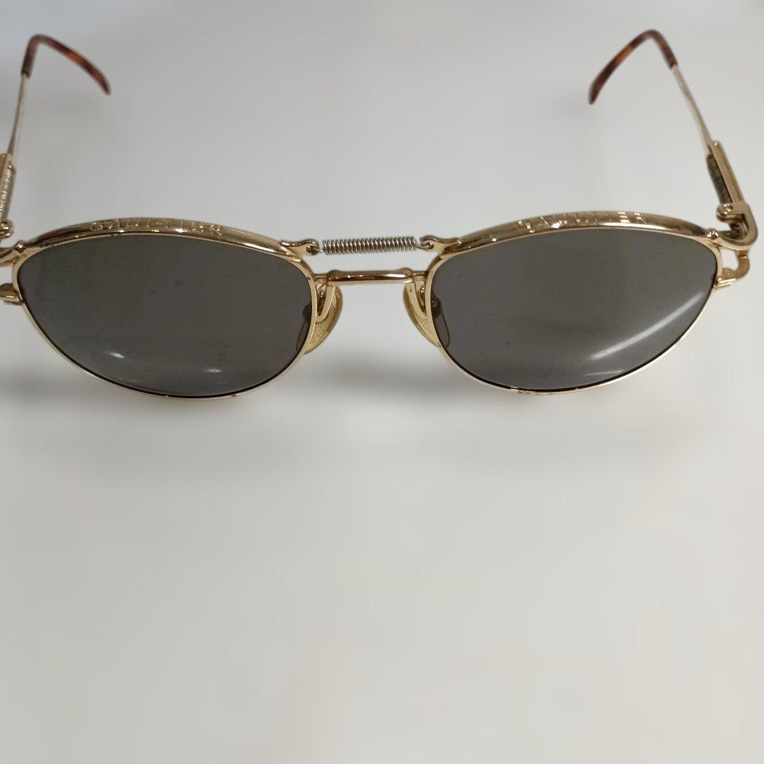 ジャンポール・ゴルチェ　金色オーバルサングラス