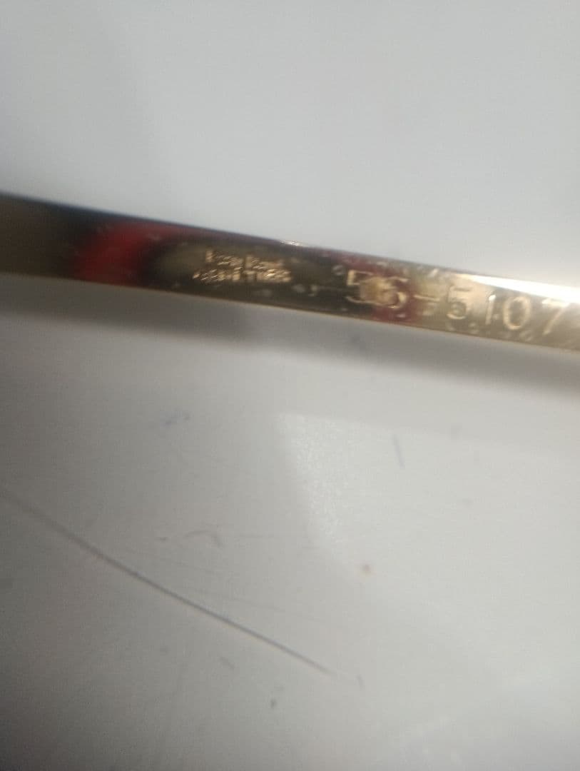 ジャンポール・ゴルチェ　金色オーバルサングラス