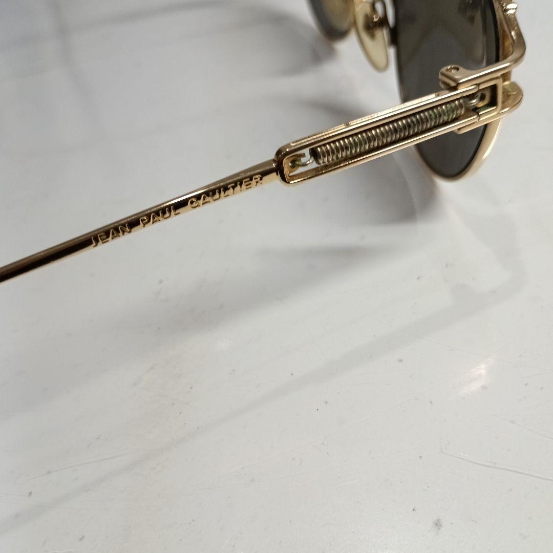 ジャンポール・ゴルチェ　金色オーバルサングラス