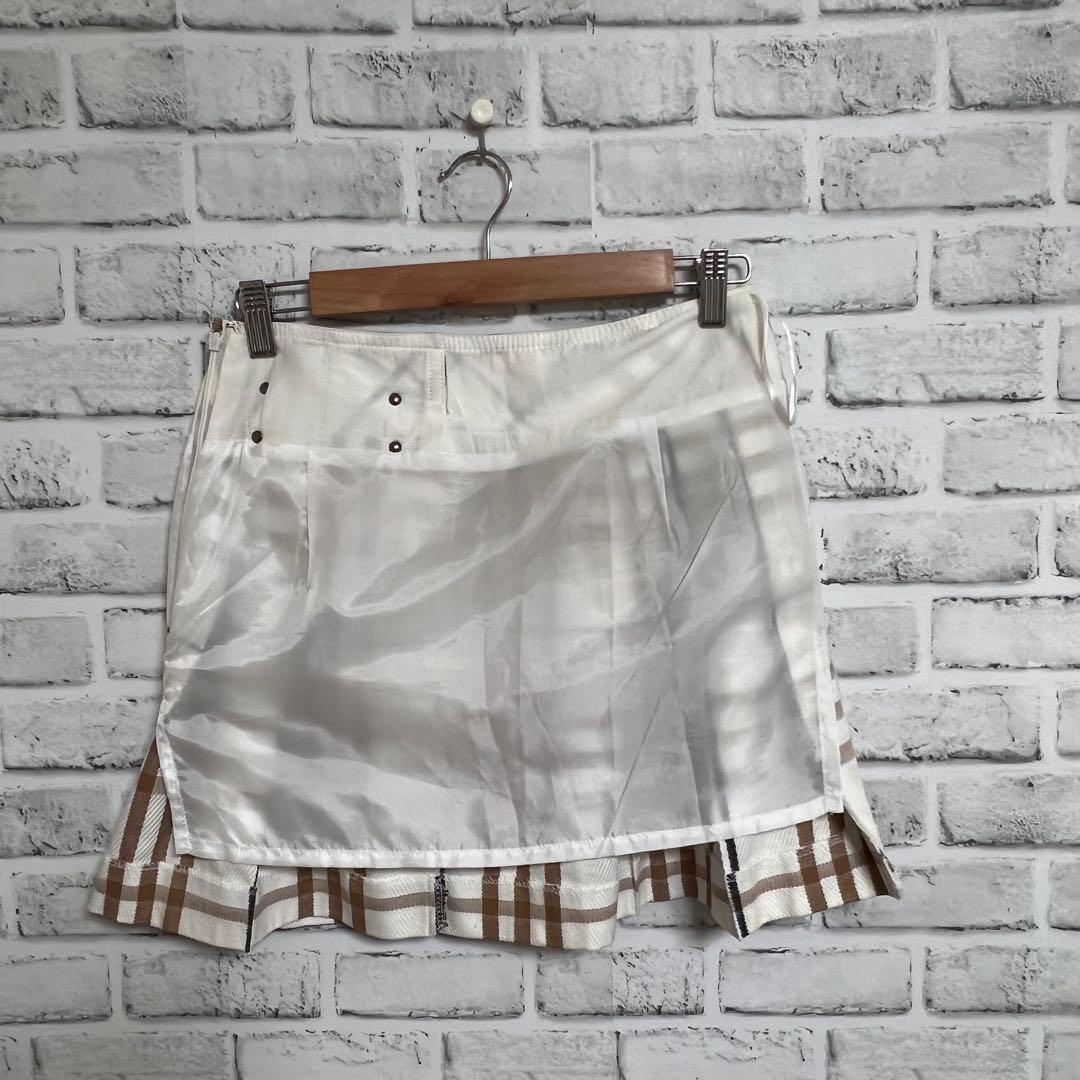 BURBERRY BLUE LABEL チェック柄スカート 38