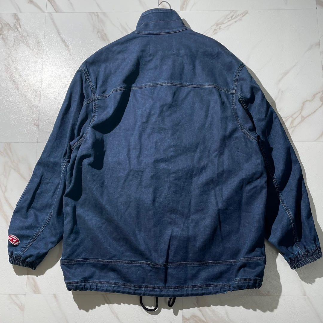 美品★近年★DIESEL ディーゼル モッズコート デニムジャケット Dロゴ