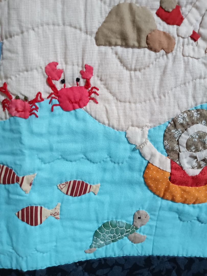 パッチワークタペストリー