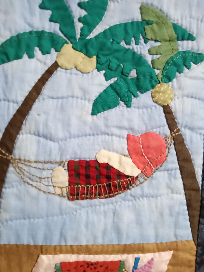 パッチワークタペストリー