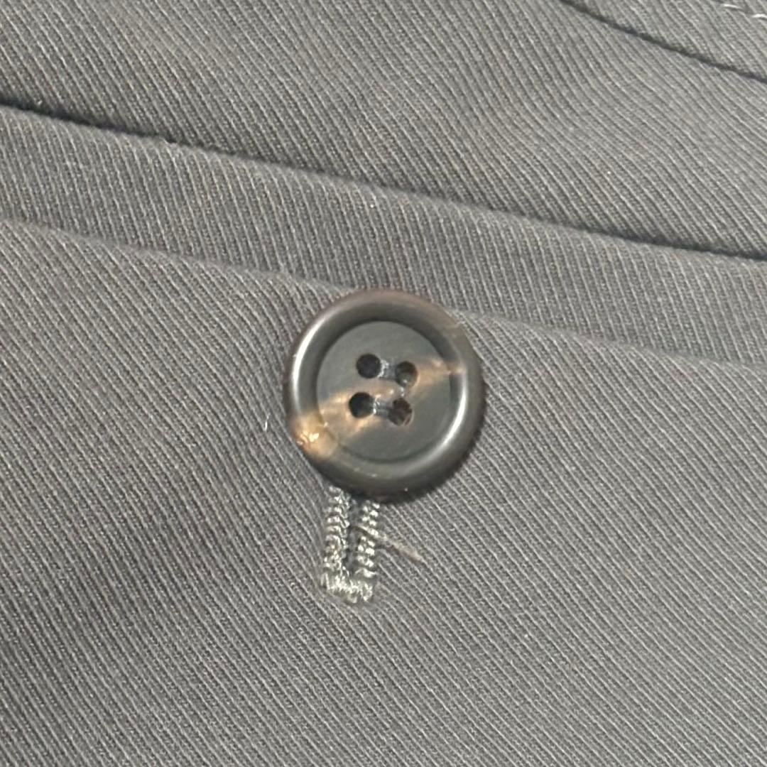 美品 ブルネロクチネリ ストレッチスリムパンツ 濃灰 42 L位 イタリア製