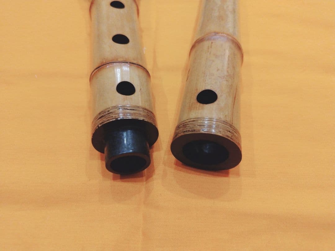 尺八 一尺五寸管 F管 晏弘銘 琴古流