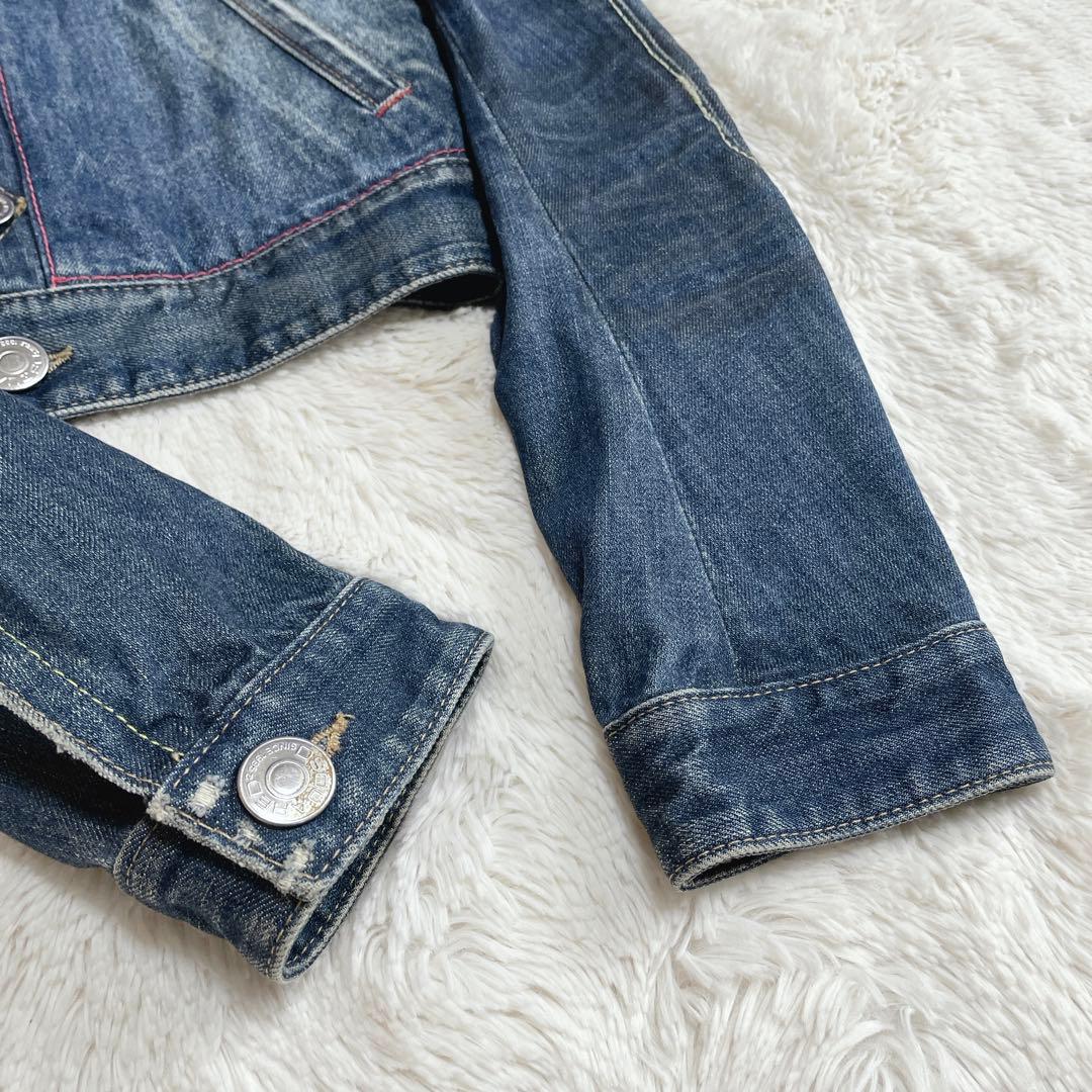 DSQUARED2 バックロゴ デニムジャケット Gジャン ディースクエアード