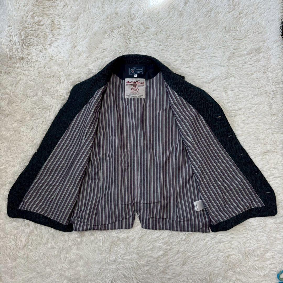 極美品/XL✨ザダファーオブセントジョージ×ハリスツイード ベスト ヘリンボーン