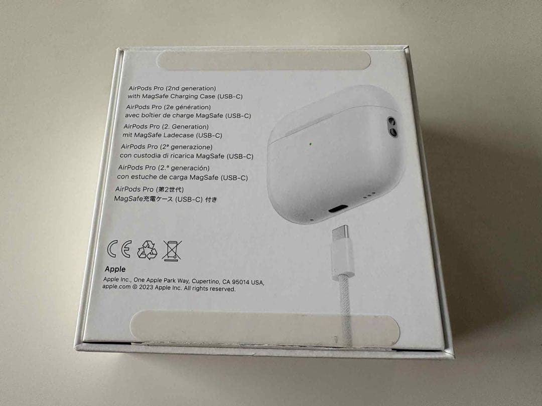 ゆきユキ様AirPods Pro 2 両イヤホン　MagSafeケース