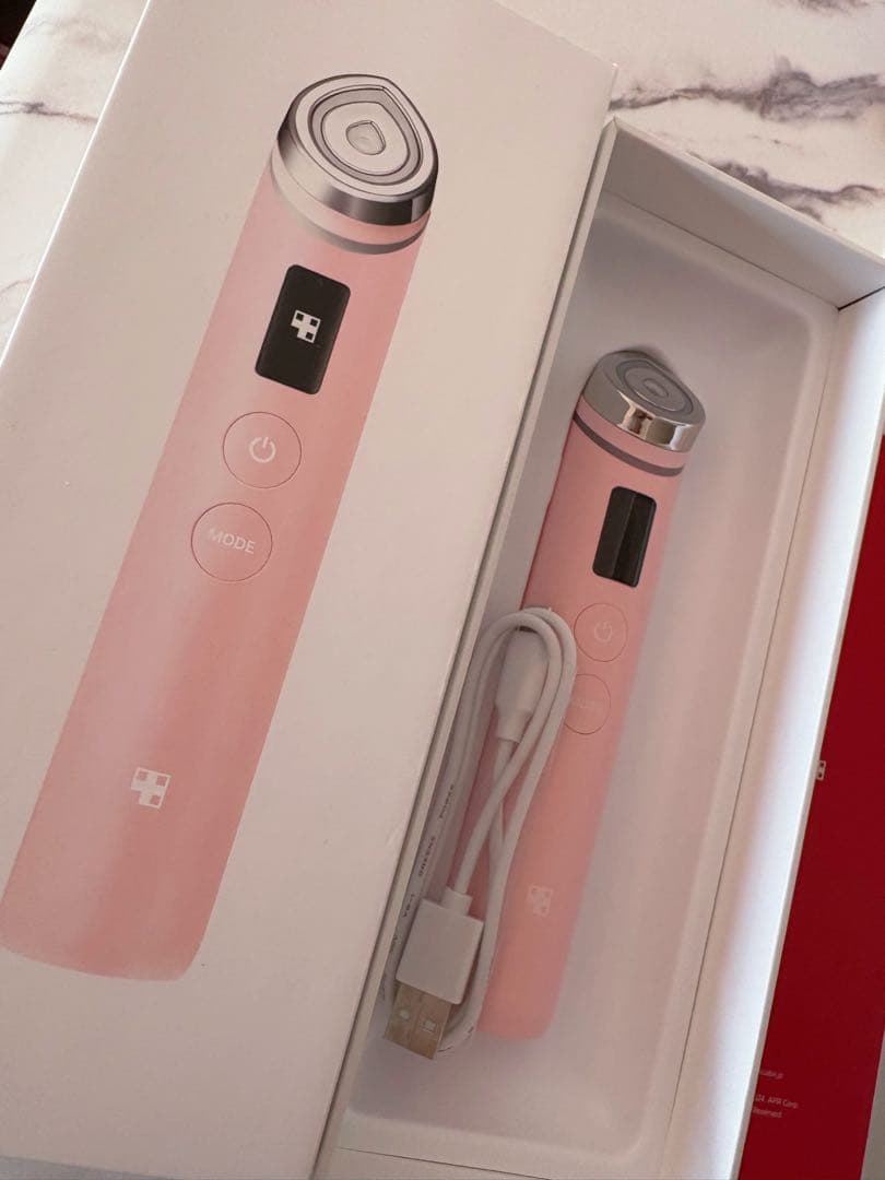 【1回のみ使用】メディキューブ 美顔器 AGE-R ブースタープロ 正規品