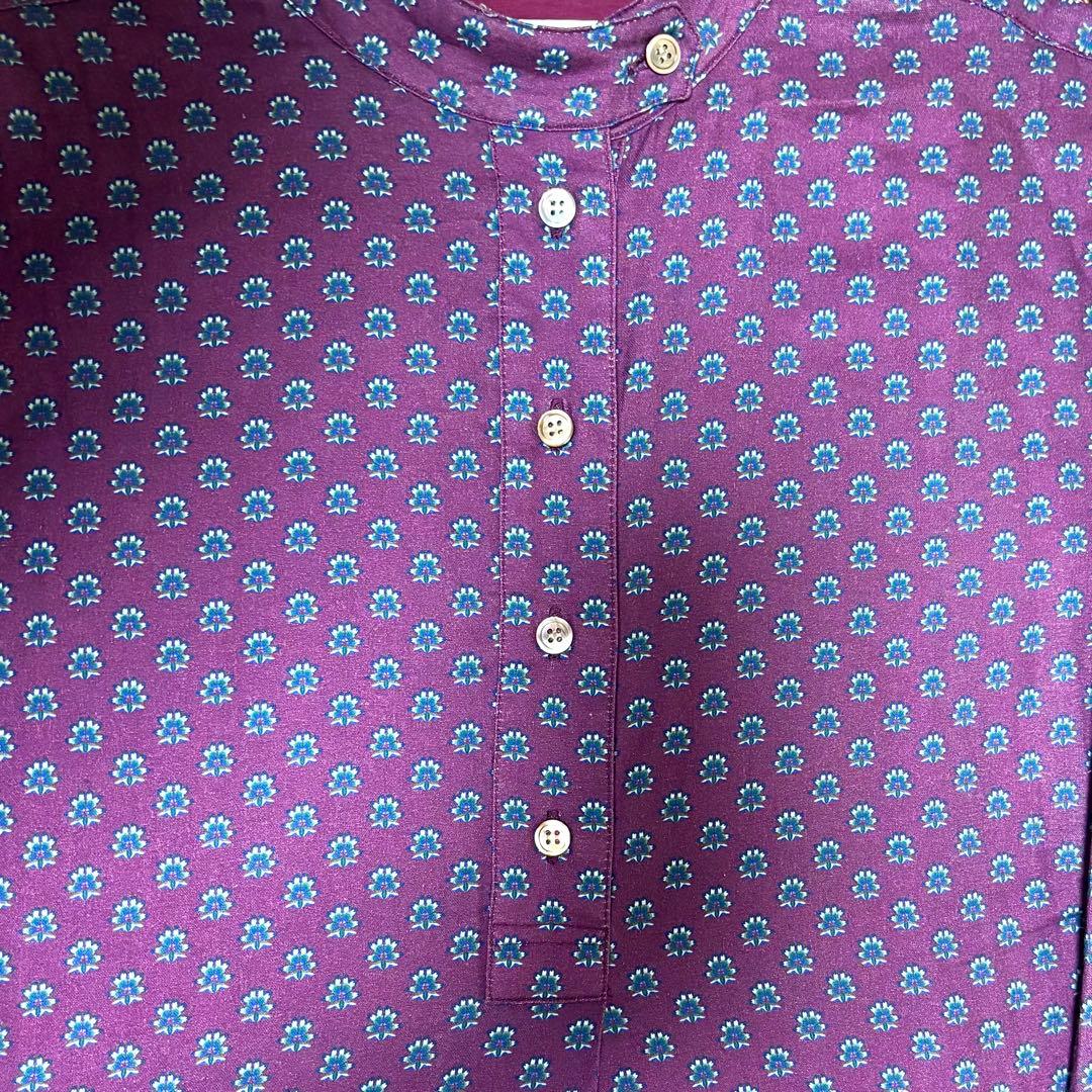 LORSIR ダブルガーゼ　リバティープリントワンピース　極美品