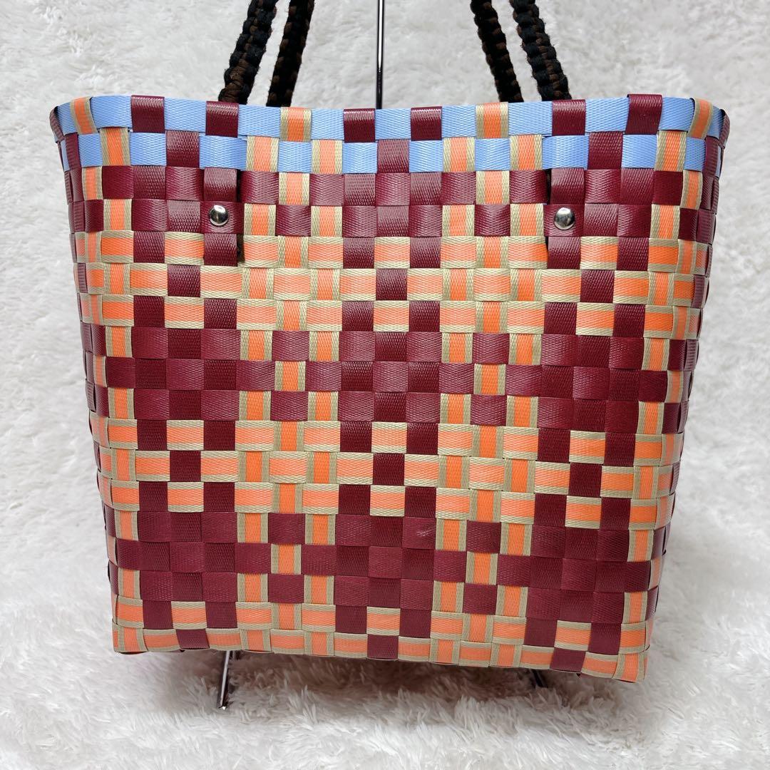 MARNI マルニ　バスケットバッグ　カゴバッグ　トートバッグ　肩掛け　かご