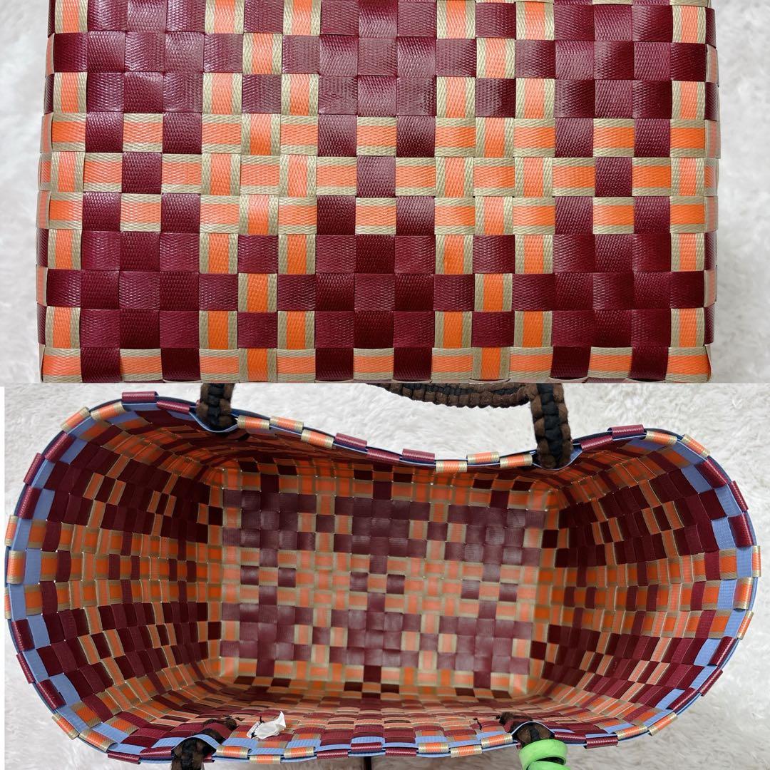 MARNI マルニ　バスケットバッグ　カゴバッグ　トートバッグ　肩掛け　かご