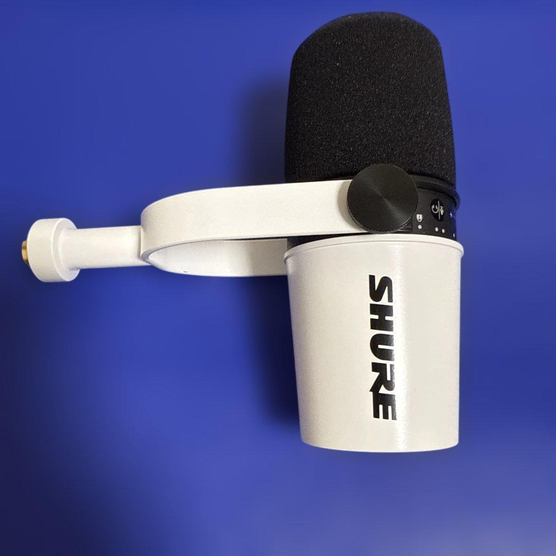 Shure MV7 PODCAST MICROPHONE ホワイトノワール