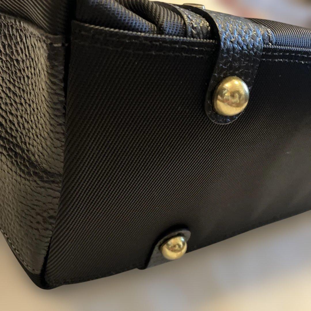 TOFF&LOADSTONE KEYナイロントートバッグ　ブラック　A4収納可能