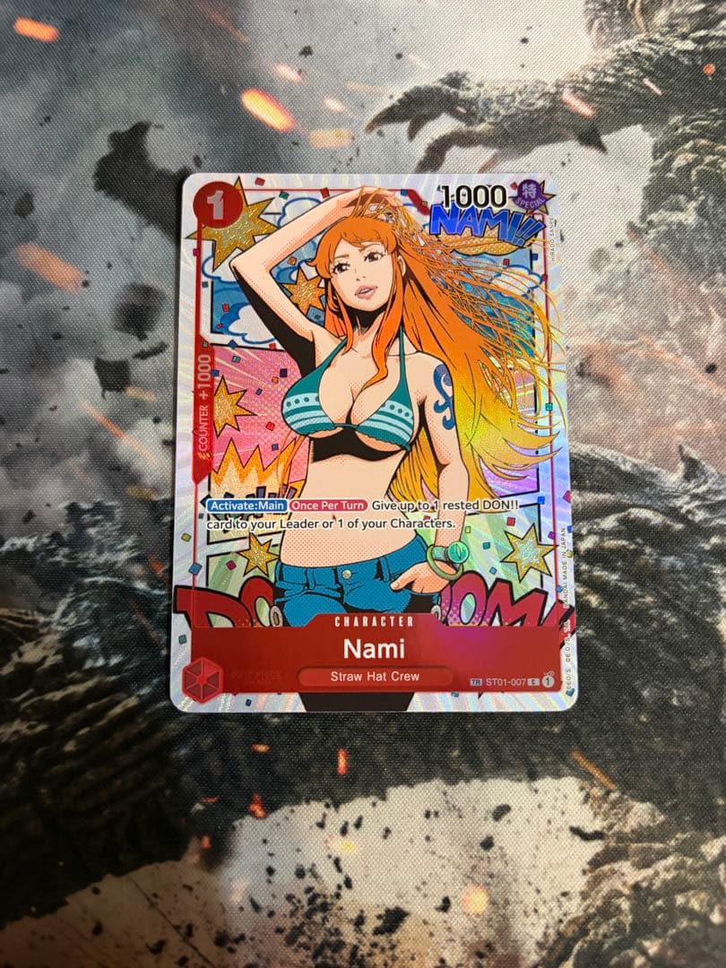ワンピースカード ナミ トレジャーレア 英語版