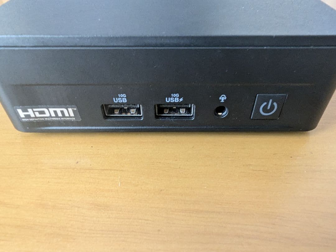 ミニPC asus nuc13ank 16gb corei3 1315u