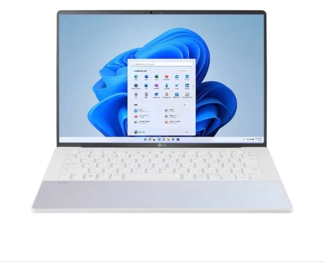 LG gramノートPC オーロラホワイトCore i5 軽量999g 有機EL