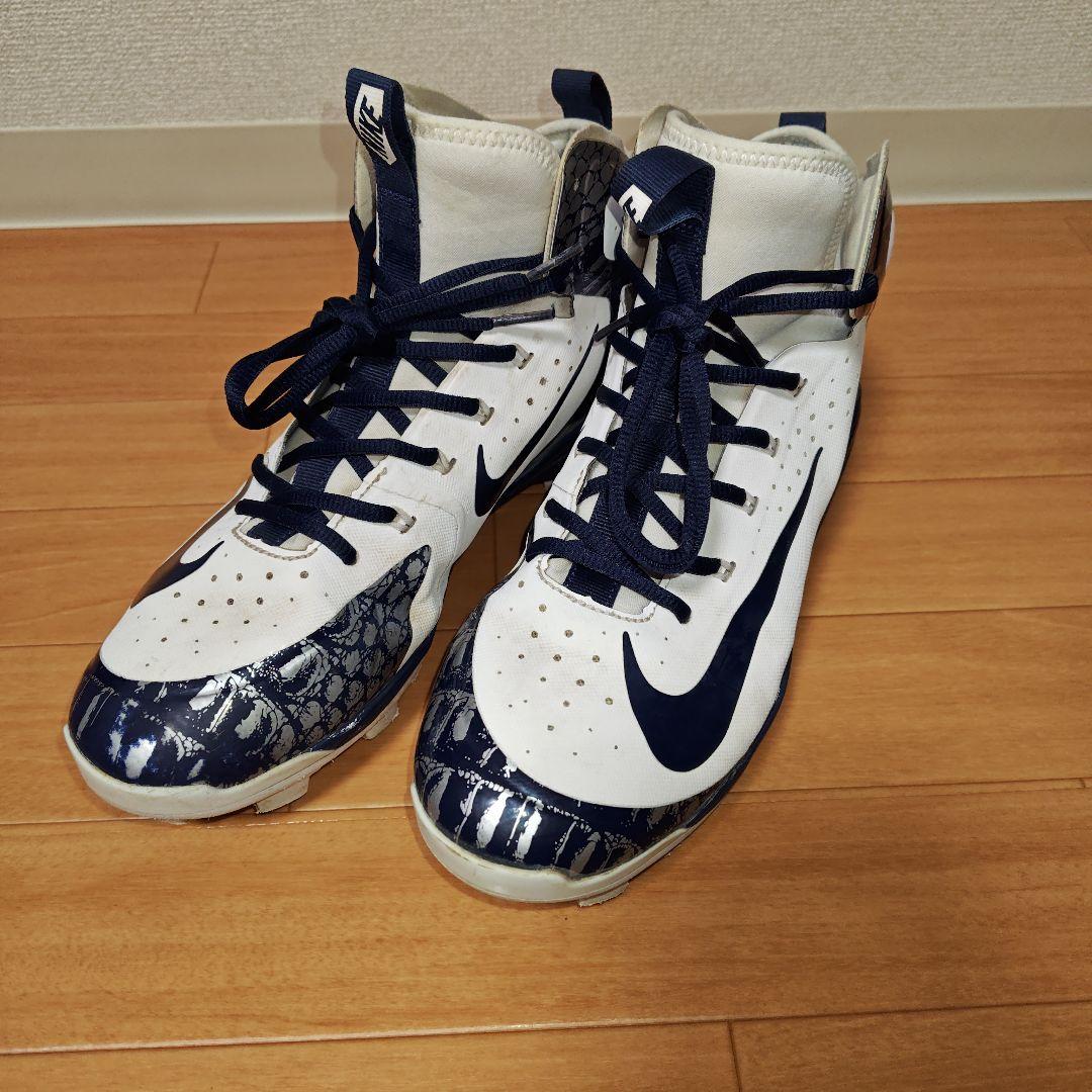 スギ ナイキ ハラチ ポイントスパイク 28cm 野球 レア