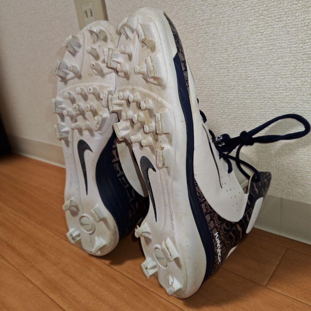 スギ ナイキ ハラチ ポイントスパイク 28cm 野球 レア