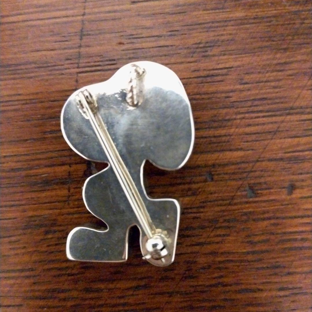 値下げ！ズニ族 インディアンジュエリー スヌーピー ペンダント ブローチ 美品