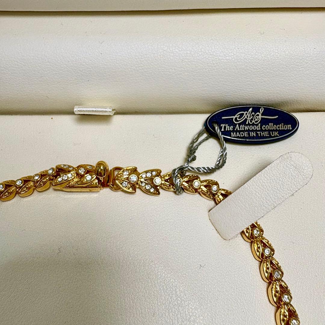 美品✨The Attwood Collection サファイアカラー ネックレス