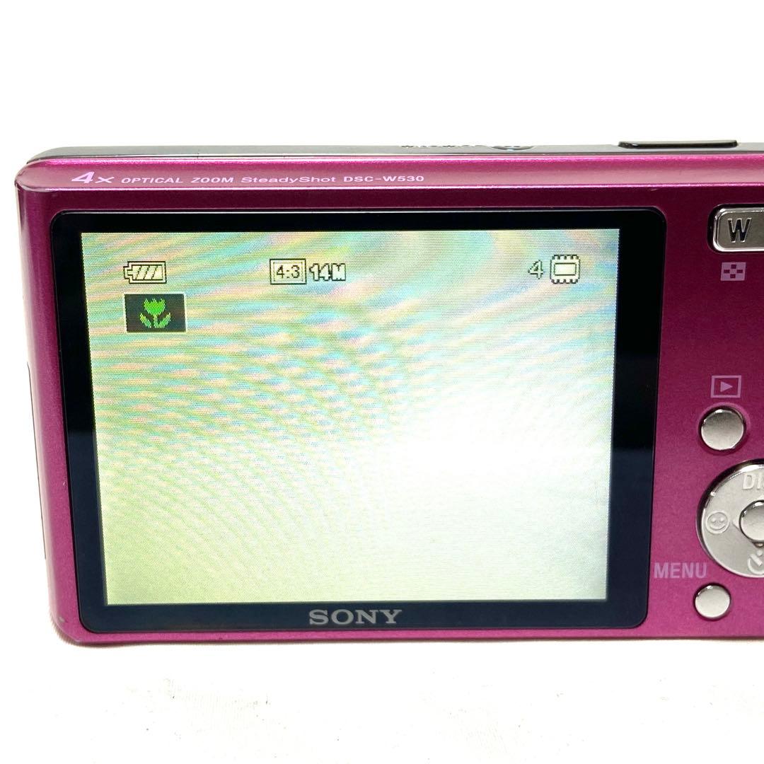 デジタルカメラ SONY Cyber-shot DSC-W530 4x SteadyShot