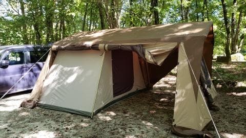 ロッジシェルターTCインナー5人用+純正PVCマルチシート