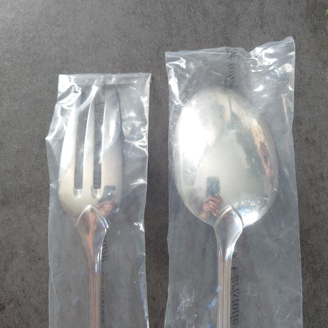 クリストフル アルビ サービングセット スタンダードフォーク 未開封 3点