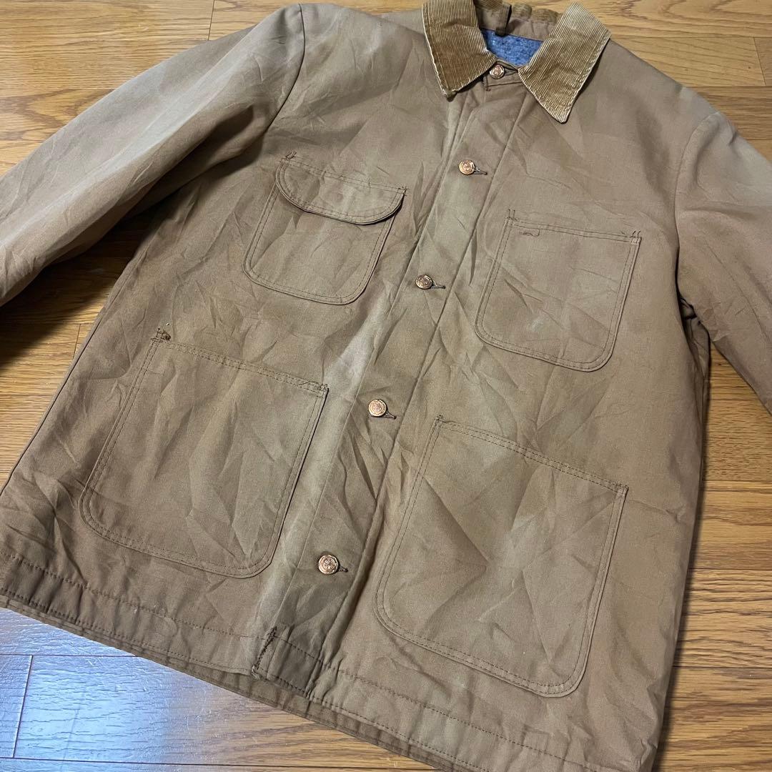 BLUE BELL ヴィンテージ カバーオール ダック地 ブラウン 60~70s