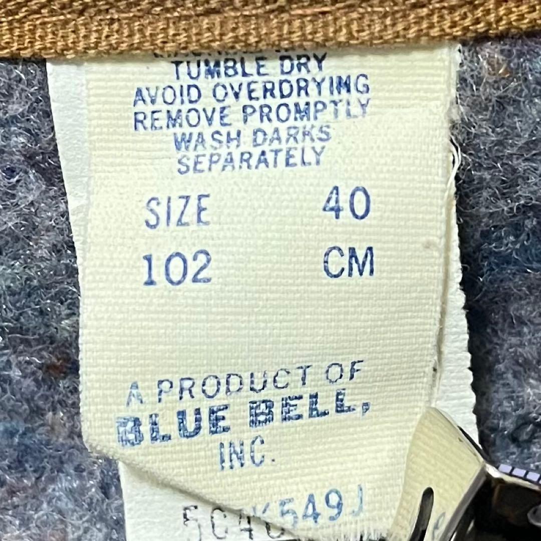 BLUE BELL ヴィンテージ カバーオール ダック地 ブラウン 60~70s