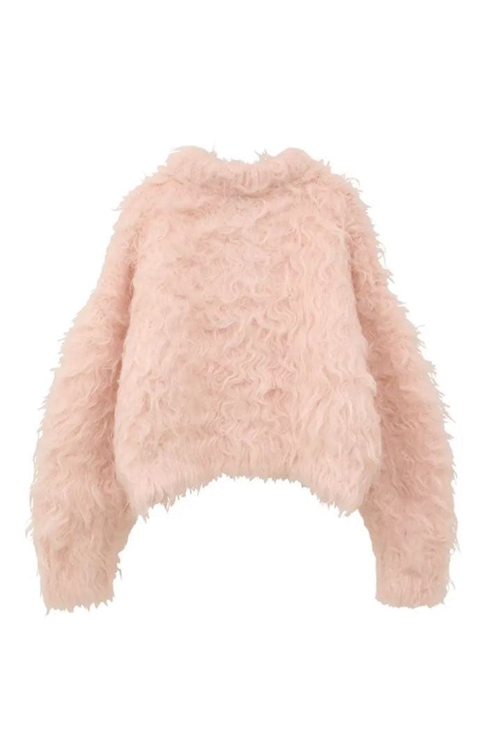 【Hn】CLANE SHAGGY SHORT KNIT CARDIGAN