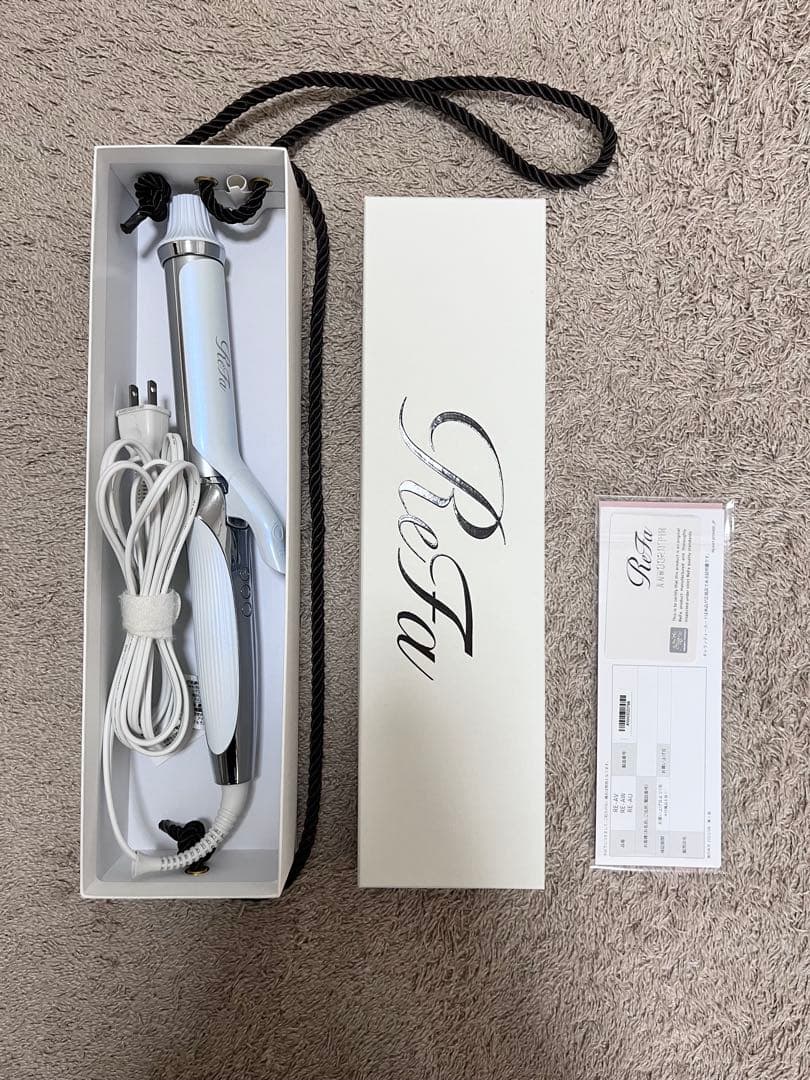 ReFa リファ カールヘアアイロン ホワイトRE-AW-02A