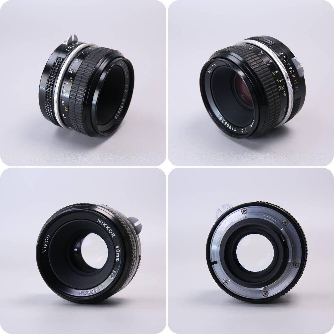 ☆良品☆Nikon F2 50mm F2　フォトミック　ブラック　＃287